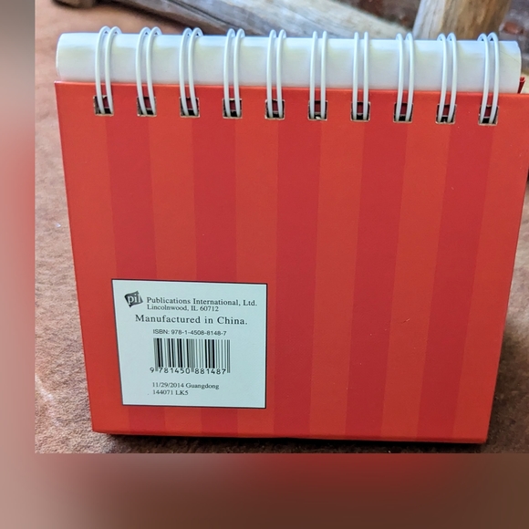 2014 Publications International Campbell Recipe A Day Spiral Easel Calendar - Picture 4 of 15